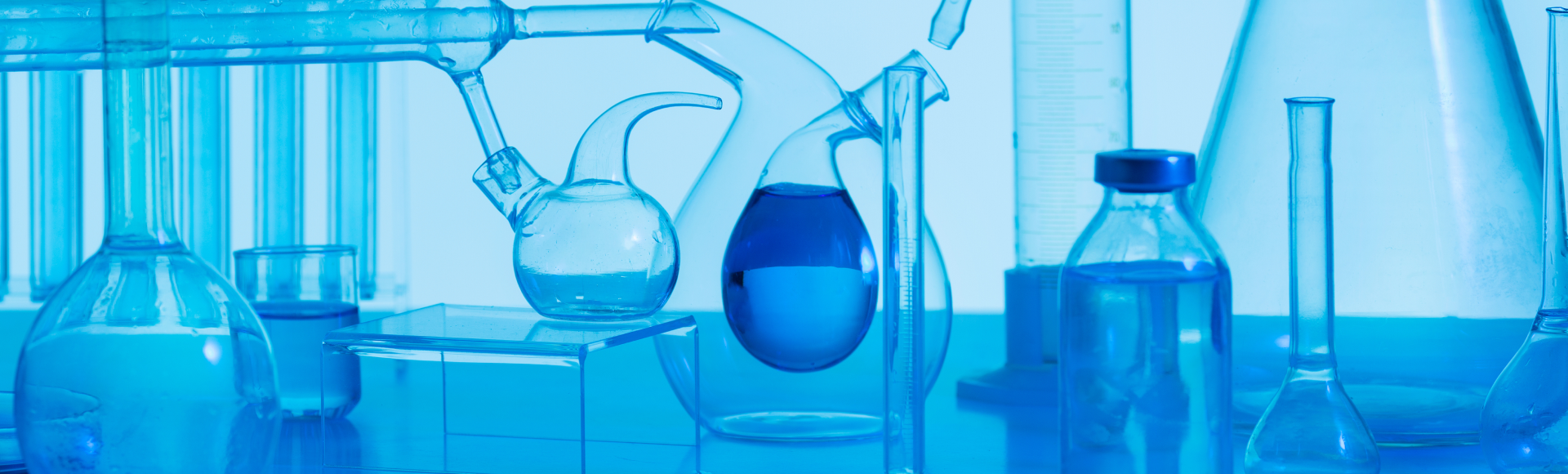 laboratory-glassware-blue